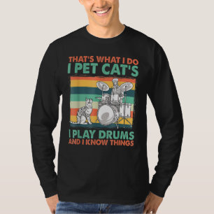 Das ist es, was ich füttere, dass ich Trommeln spi T-Shirt