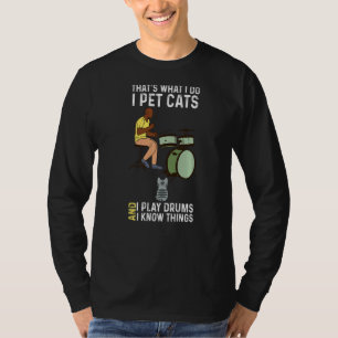 Das ist es, was ich füttere, dass ich Trommeln spi T-Shirt