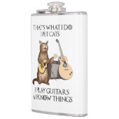 Das ist es, was ich füttere Katzen, die ich Gitarr Flachmann (Links)