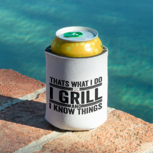 Das ist es, was ich Grill und ich wissen, Dinge Gr Dosenkühler
