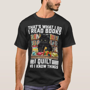 Das ist es, was ich lese Bücher, die ich gequilt h T-Shirt