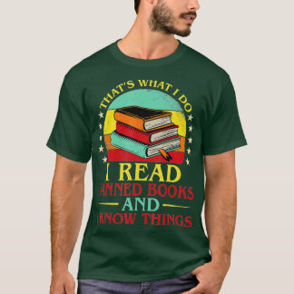 Das ist es, was ich lese verbotene Bücher Funny Bo T-Shirt