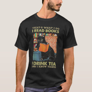 Das ist es, was ich mache, wenn ich Bücher lese, w T-Shirt