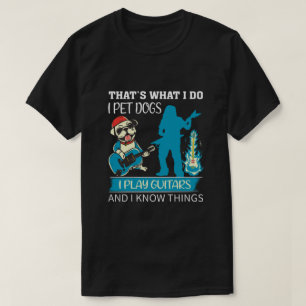 Das ist es, was ich tue, ich füttere Hunde, die ic T-Shirt