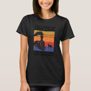 Das ist es, was ich tue, ich füttere Katzen, die i T-Shirt
