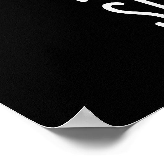 Das ist es, was Schafe gesagt Funny Animal Pun Dar Poster (Ecke)