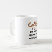Das ist es, worüber ich rede kaffeetasse (Vorderseite Links)