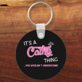 Das ist etwas Cathy, das man nicht verstehen würde Schlüsselanhänger (Vorderseite)