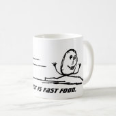 Das ist Fast Food. Kaffeetasse (VorderseiteRechts)