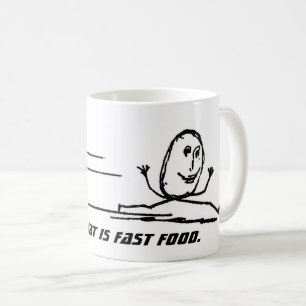 Das ist Fast Food. Kaffeetasse