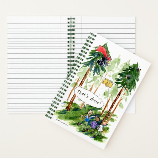 "Das ist fertig!" Philmont Women Ranger Notebook Notizblock (Innen)