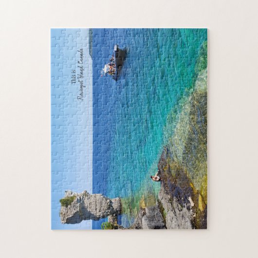 Das ist Flower pot Island, Kanada Jigsaw Puzzle (Vertikal)