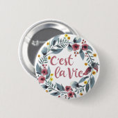 Das ist French Life Button (Vorne & Hinten)