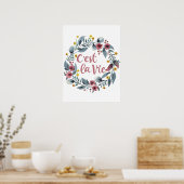 Das ist French Life Poster (Küche)