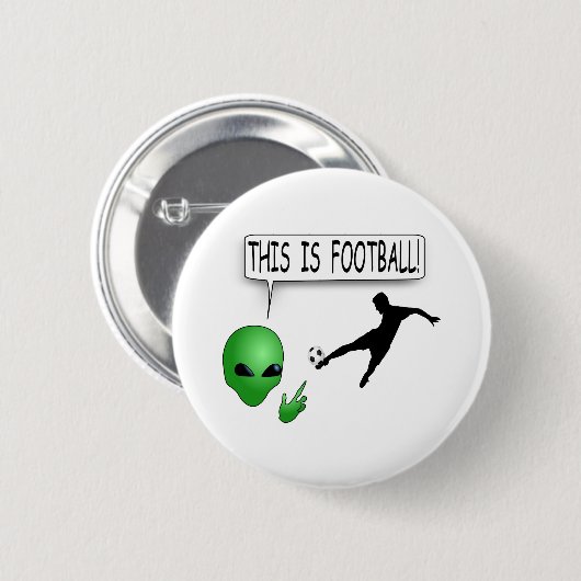 Das ist Fußball Button (Vorne & Hinten)