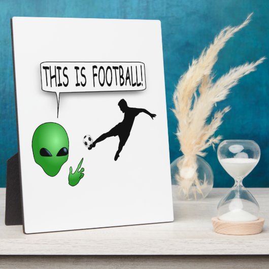 Das ist Fußball Fotoplatte (Seite)