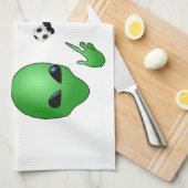 Das ist Fußball Geschirrtuch (Viertel Falte)