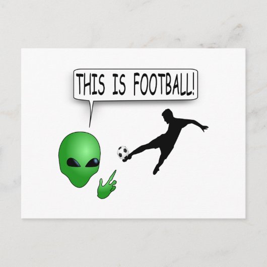 Das ist Fußball Postkarte (Vorderseite)