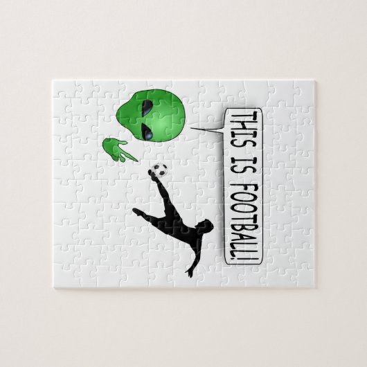 Das ist Fußball Puzzle (Horizontal)