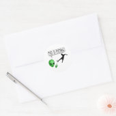 Das ist Fußball Runder Aufkleber (Umschlag)