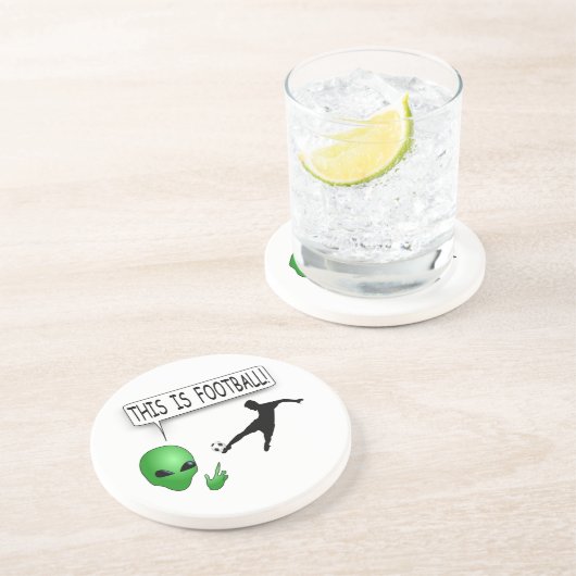 Das ist Fußball Untersetzer (Seite)