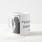 Das ist, gerade wie ich rolle --Sisyphus Kaffeetasse (Vorderseite Links)