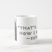 Das ist, gerade wie ich rolle --Sisyphus Kaffeetasse (Mittel)