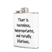 Das ist geschmacklos flachmann (Links)