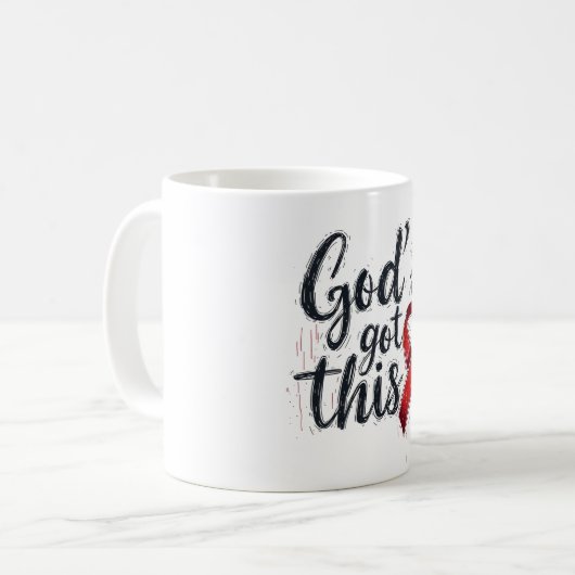 Das ist Gottes Got Kaffeetasse (Vorderseite Links)