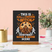 Das ist Halloween Acrylschild (Hochzeit)