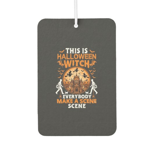 Das ist Halloween Autolufterfrischer (Vorderseite)