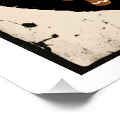 Das ist Halloween Beängstigend Hexe Retro Spooky P Poster (Ecke)