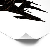 Das ist Halloween Beängstigend Hexe Retro Spooky P Poster (Ecke)