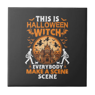 Das ist Halloween Fliese