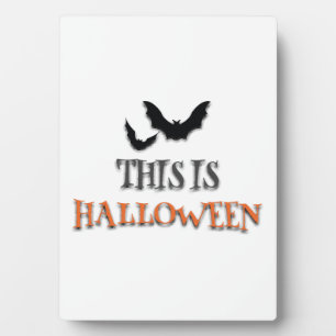 Das ist Halloween Fotoplatte