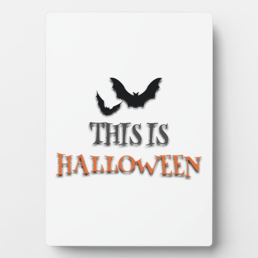 Das ist Halloween Fotoplatte (Vorderseite)