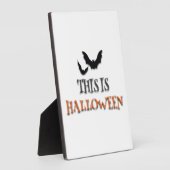 Das ist Halloween Fotoplatte (Seite)