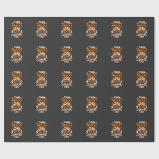 Das ist Halloween Geschenkpapier (Flach)
