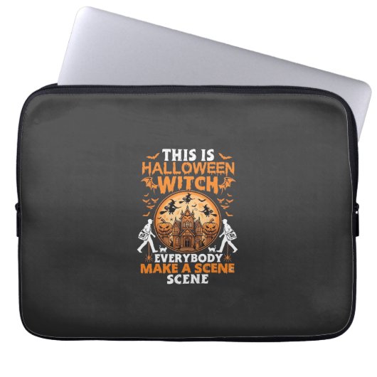 Das ist Halloween Laptopschutzhülle (Vorderseite)