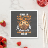 Das ist Halloween Serviette (Beispiel)