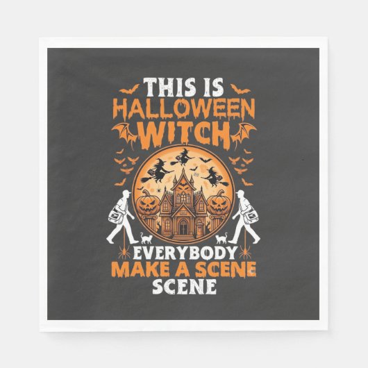 Das ist Halloween Serviette (Vorderseite)