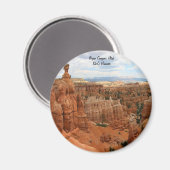Das ist Hammer Bryce Canyon Utah, USA. Magnet (Vorderseite/Rückseite)