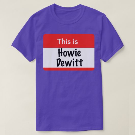 Das ist Howie Dewitt T-Shirt (Design vorne)