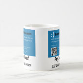 Das ist Ihr Gehirn auf Transhumanismus Kaffeetasse (Mittel)