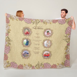 DAS IST IHRE LEBENSMAMA - FOTOS UND MILESTONEN HIN FLEECEDECKE