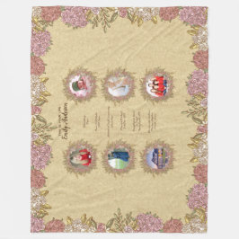 DAS IST IHRE LEBENSMAMA - FOTOS UND MILESTONEN HIN FLEECEDECKE