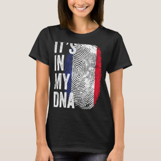 Das ist in meinem Fußballteam unter meiner DNA-Fla T-Shirt
