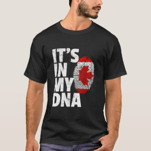 Das ist in meinem kanadischen Dna-Kanada-Fahne-Aho T-Shirt