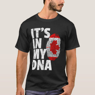Das ist in meinem kanadischen Dna-Kanada-Fahne-Aho T-Shirt