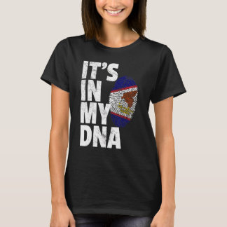 Das ist in meiner DNA-amerikanischen Samoa-Samoa-F T-Shirt